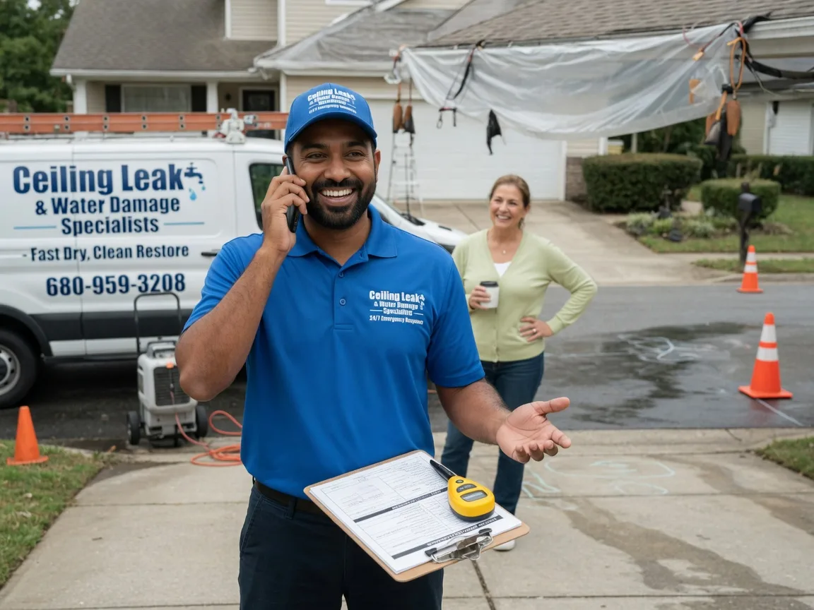 Ceiling Leak Cleanup East Troy, WI FAQs